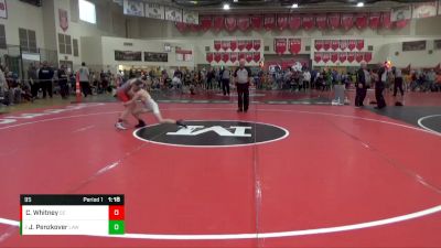 95 lbs Semifinal - Jacob Penzkover, LAW vs Chase Whitney, Scoring Edge