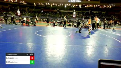 55 lbs Quarterfinal - Lucas Krause, Fair Lawn vs Colton Masker, Validus