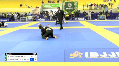 HIGOR RIHAN SOARES VIEGAS vs CRISTIAN COUTINHO DOS SANTOS 2024 Brasileiro Jiu-Jitsu IBJJF