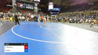 138 lbs Cons 8 #2 - Zachary Marrero, Colorado vs Paul Kelly, California