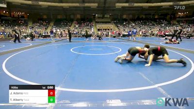 110 lbs Consi Of 8 #1 - Jack Adams, Piedmont vs Tucker Alberty, Tulsa Blue T Panthers