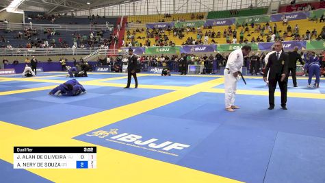 JOSÉ ALAN DE OLIVEIRA SANTOS vs ALEXANDRE NERY DE SOUZA 2024 Brasileiro Jiu-Jitsu IBJJF