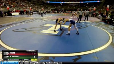 Quarterfinal - Ashton Munsell, Wayne vs Dreu White, Cozad