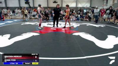 110-114 lbs Quarterfinal - Brayden Medelez, OR vs Rorek Foss, WA