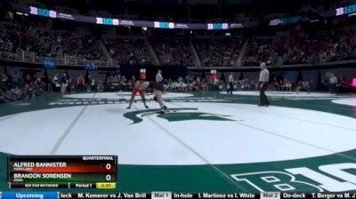 149 lbs Quarterfinal - Alfred Bannister, Maryland vs Brandon Sorenson, Iowa