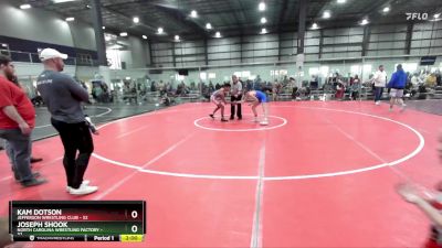 113 lbs Round 2 (6 Team) - Joseph Shook, NORTH CAROLINA WRESTLING FACTORY vs Kam Dotson, JEFFERSON WRESTLING CLUB