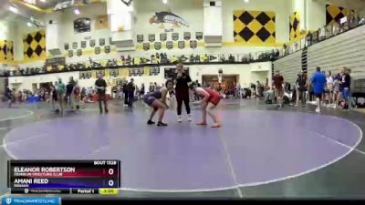 185 lbs Semifinal - Eleanor Robertson, Franklin Wrestling Club vs Amani Reed, Indiana