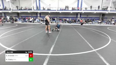 157 lbs Consi Of 16 #1 - Oscar Aranda, Army Prep vs Aboubakare Diaby, Drexel