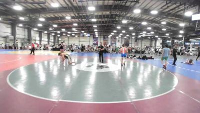 160 lbs Rr Rnd 3 - Cooper Lengkeek, Michigan Grapplers Orange vs Carter Shupert, GNWC Blue