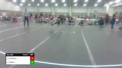 115 lbs Round 2 - Chase Alvarez, Rebellion vs Landon Cahill, Great Neck Wrestling Club