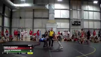 138 lbs Round 1 (6 Team) - Marcus Godfrey, American Gladiators vs Trevor Schoonover, ARES Red