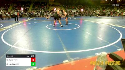 Quarterfinal - Noah Tyler, Team Tulsa Wrestling Club vs Jett Manley, Prodigy Wrestling