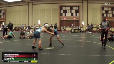 140 lbs Finals (8 Team) - Ryan Hoey, Triumph WC vs Mason Hopkins, Dragons United