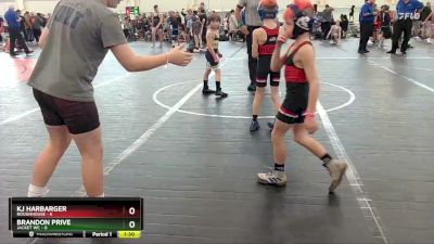 52 lbs Round 2 (4 Team) - Brandon Prive, Jacket WC vs KJ Harbarger, Roughhouse