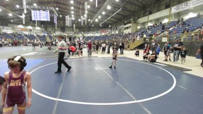 53 lbs Quarterfinal - Harold Hoffman, Pomona Elite vs JoJo Morrison, GI Grapplers