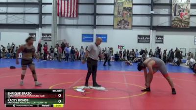 180 lbs Round 1 (4 Team) - Kacey Bonds, DARKHORSE WRESTLING CLUB - GOLD vs Enrique Erazo, SHENANDOAH VALLEY WRESTLING CLUB