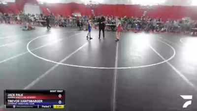 87 lbs Champ. Round 1 - Jack Falk, Askren Wrestling Academy vs Trevor Hantsbarger, Somerset Wrestling Club