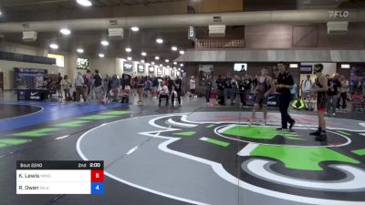 52 kg Cons 32 #1 - Kipton Lewis, Immortal Athletics WC vs Ryder Owen, Inland Northwest Wrestling Training Center