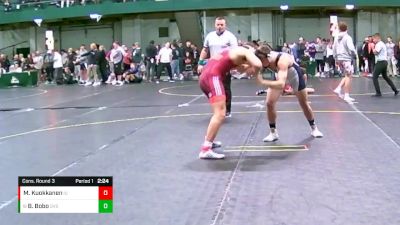 174 lbs Cons. Round 3 - Brayden Bobo, Grand Valley State vs Magnus Kuokkanen, Indiana