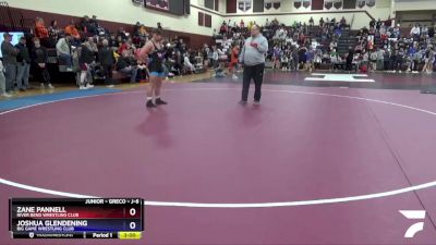 J-6 lbs Round 4 - Zane Pannell, River Bend Wrestling Club vs Joshua Glendening, Big Game Wrestling Club