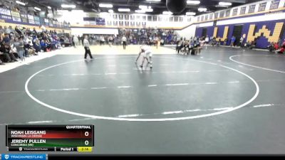 165 lbs Quarterfinal - Jeremy Pullen, Concordia (WI) vs Noah Leisgang, Wisconsin-La Crosse