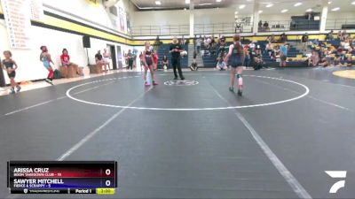 78 lbs Round 2 (6 Team) - Sawyer Mitchell, Fierce & Scrappy vs Allie Procter, Bison Takedown Club