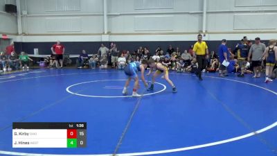 90 lbs Pools - Gage Kirby, Ohio Gold 24K vs Jett Hines, West Virginia Wild