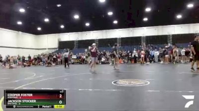 117 lbs Round 1 (4 Team) - Cooper Foster, Dogtown vs Jackson Stocker, Bad Bass