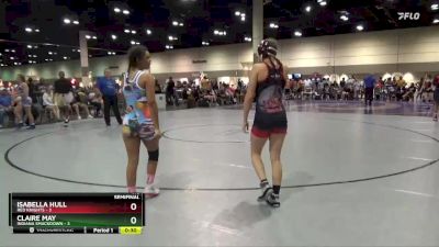 110 lbs Semis & 1st Wrestleback (8 Team) - Skyler Randolph, Red Knights vs Janessa Golder, Indiana Smackdown