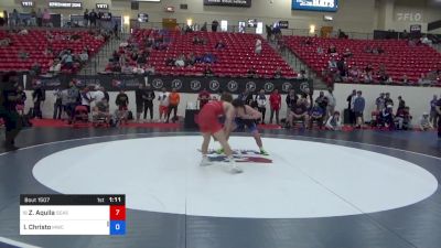 71 kg Cons 64 #2 - Zack Aquila, Seasons Freestyle Club vs Isaac Christo, MWC Wrestling Academy