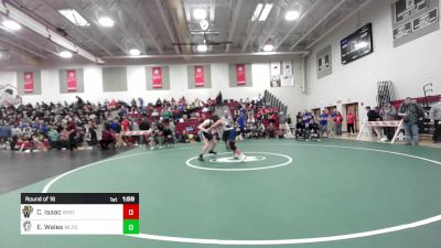 170 lbs Round Of 16 - Constantine Isaac, Windham vs Elijah Wales, Milford