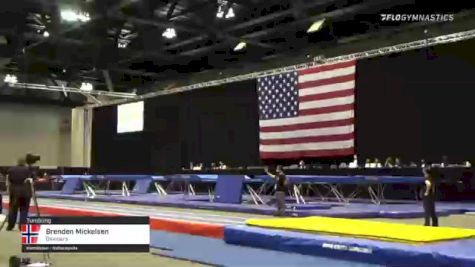 Brenden Mickelsen - Tumbling, DeVeau's - 2021 USA Gymnastics Championships