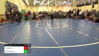 95 lbs Rr Rnd 1 - Lucas Carson, Gladiators K-8 vs Kyle Scavuzzo, Highland Hornets K-8