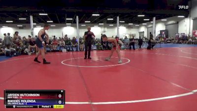 165 lbs Round 2 (8 Team) - Jayden Hutchinson, New York vs Rhodes Molenda, Oklahoma Blue