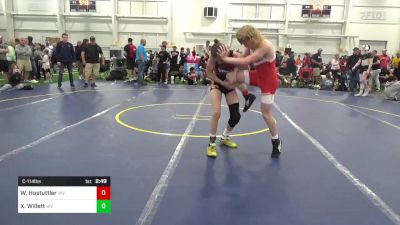 C-114 lbs Consi Of 8 #1 - Wyatt Hostuttler, WV vs Xaden Willett, WV