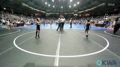 46 lbs Semifinal - Rivers Tahdooahnippah, Elgin Wrestling vs Willie Lewis, Jr, Coweta Tiger Wrestling