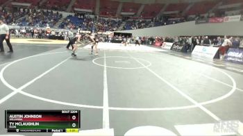 2A/1A-152 3rd Place Match - Ty McLaughlin, Elgin vs Austin Johnson, Willamina