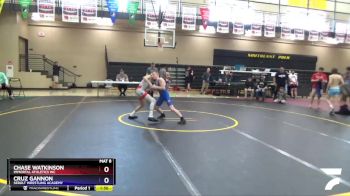 83 lbs 1st Place Match - Chase Watkinson, Immortal Athletics WC vs Cruz Gannon, Sebolt Wrestling Academy