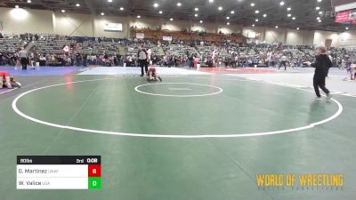 80 lbs Consi Of 8 #1 - Micah Wright, Silver State Wrestling Academy vs Brighton Prine, SGAC