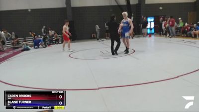 175 lbs Cons. Semi - Caden Brooks, WA vs Blaise Turner, ID