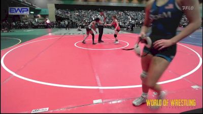 118 lbs Consi Of 8 #2 - Danielle Romriell, Upper Valley Aces vs Mahalia Bradshaw, Wasco Wrestling