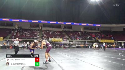 235 lbs Consi Of 16 #1 - Christopher Peters, Texas A&M vs Cooper Bumgarner, East Carolina