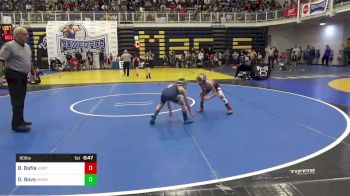 60 lbs Quarterfinal - Brody Bafia, Huntingdon vs Dane Bova, Mars