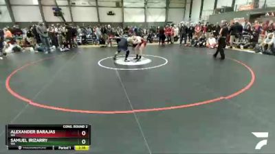 138 lbs Cons. Round 2 - Alexander Barajas, WA vs Samuel Irizarry, WA