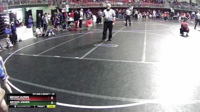 45 lbs Cons. Round 3 - Bryant Ulfers, Trojan Wrestling Club vs Bryson Jaeger, Lakeview