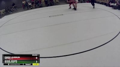 168 lbs Round 1 (8 Team) - Owen Laughlin, Iowa PWC vs Bodie Adams, Oklahoma Elite