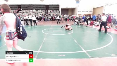 157-A lbs Quarterfinal - Marc Kleyman, Elite Wrestling Academy vs Shane Lallkissoon, Unattached