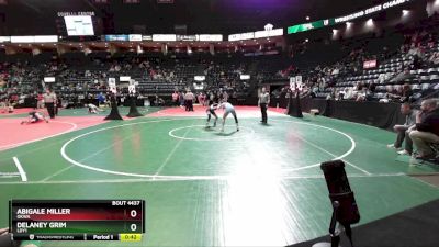 122 lbs 5th Place Match - Abigale Miller, OKWA vs Delaney Grim, LDY1