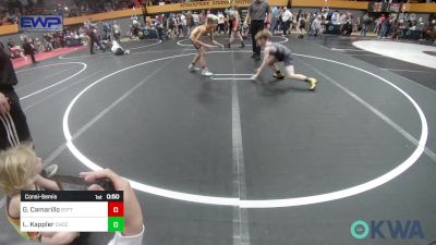 76 lbs Consolation - Gus Camarillo, Standfast vs Liam Kappler, Choctaw Ironman Youth Wrestling