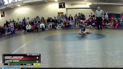 70 lbs Quarterfinal - Carter Marsh, Indiana vs Joseph Jankowski, Mater Dei Wrestling Club